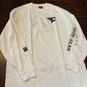 White Long Sleeve Tee